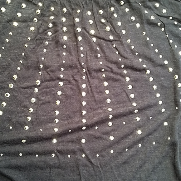 Blue sequin shirt *3/$15* - Picture 3 of 4